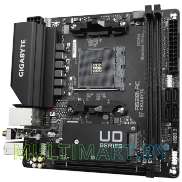 Материнская плата Gigabyte A520I AC (rev. 1.x) картинка 2